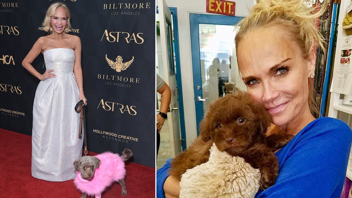 Kristin Chenoweth raises eyebrows declaring her dog 'came out of' her vagina