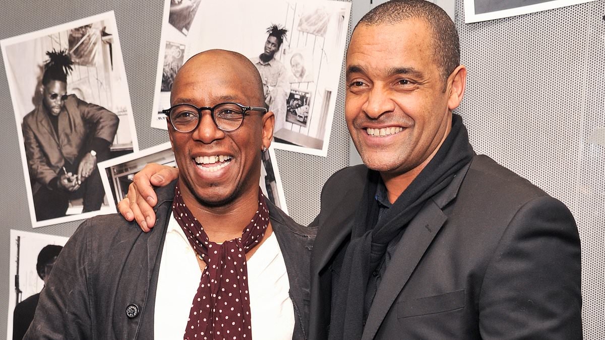 Former Crystal Palace star Mark Bright marries Ian Wright's estranged sister Dionne - after Arsenal legend revealed two decade family feud