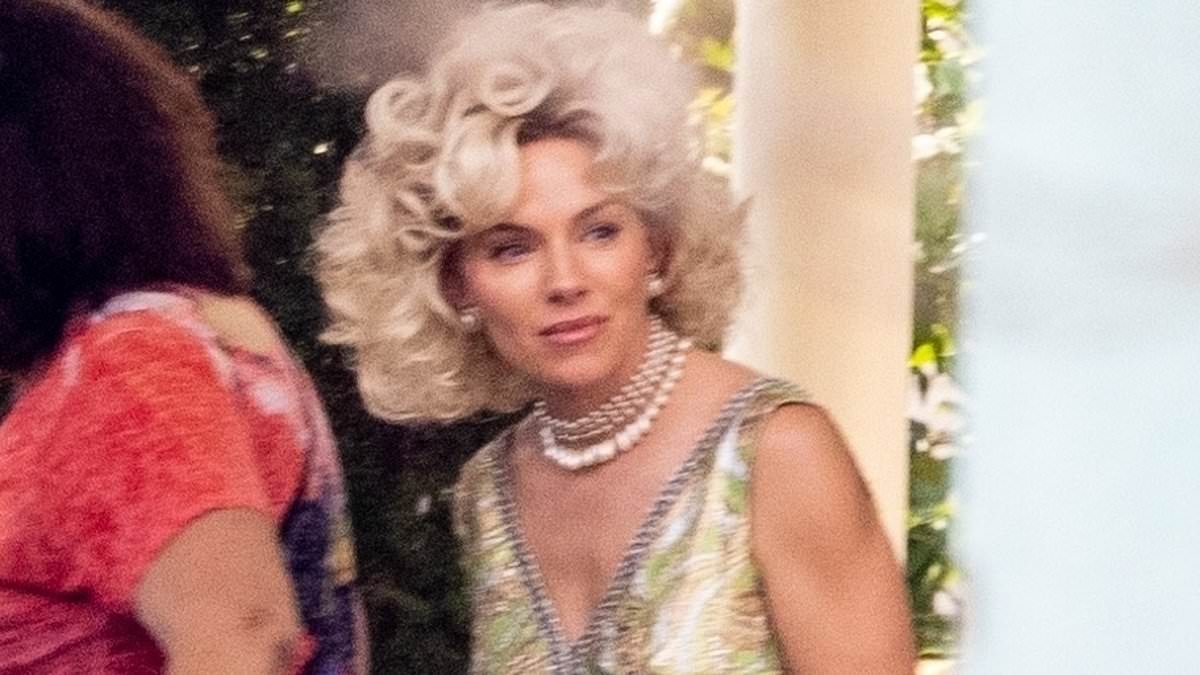 EXCLUSIVE Stars look entirely unrecognizable as they begin filming Madden movie... can you guess who they are?