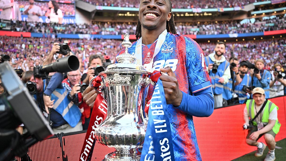Eberechi Eze breaks silence on Crystal Palace's battle to keep European place - after Eagles' chiefs held crunch two-hour talks with UEFA