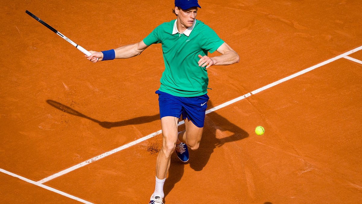 Jannik Sinner shows Jack Draper how it's done with a dominant straight-set victory over Alexander Bublik... days after the Kazakh dumped the British No 1 out at Roland Garros