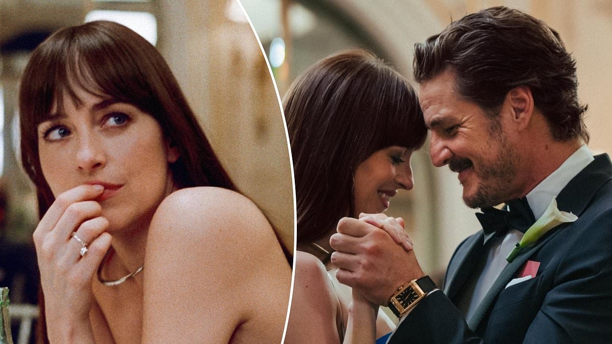 What's not to love? Dakota Johnson stars as a matchmaker caught in a love triangle with Pedro Pascal and Chris Evans in the new movie, Materialists