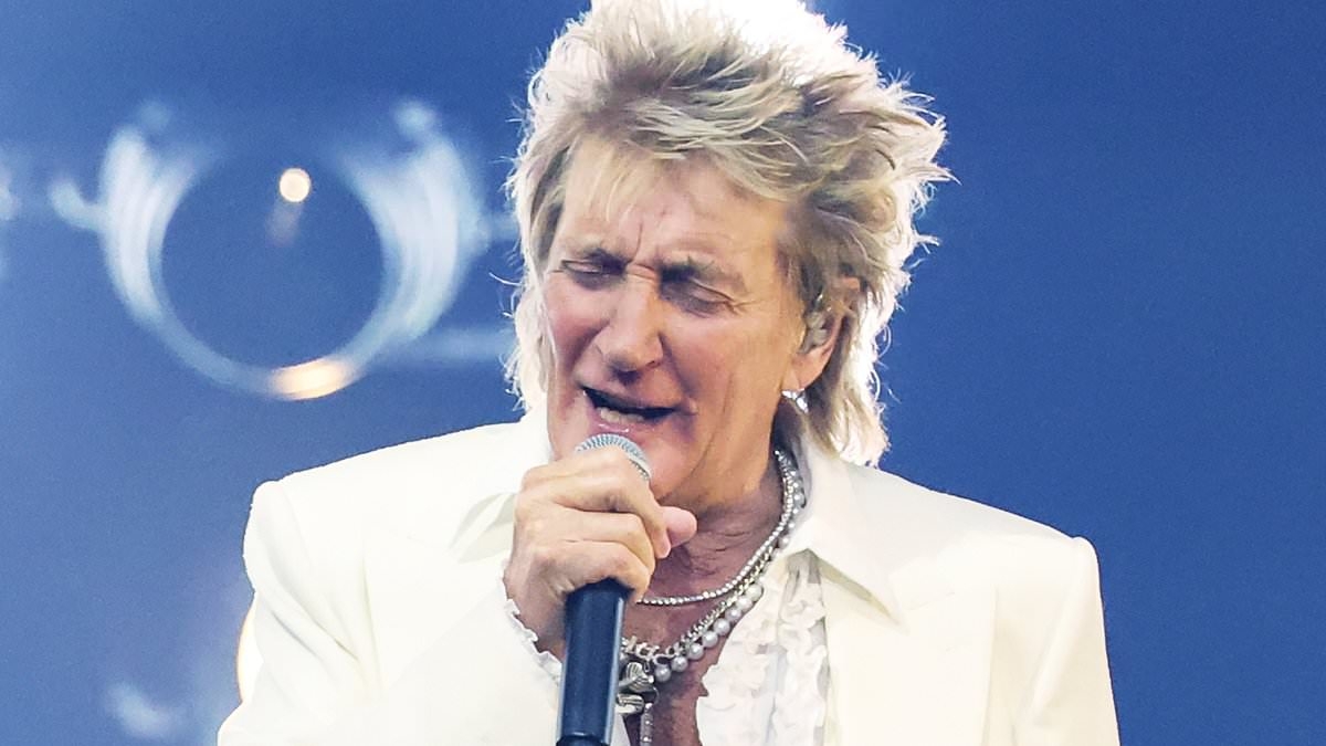 Rod Stewart, 80, cancels Las Vegas concert AGAIN as 'doctors order he rest to recover from the flu'