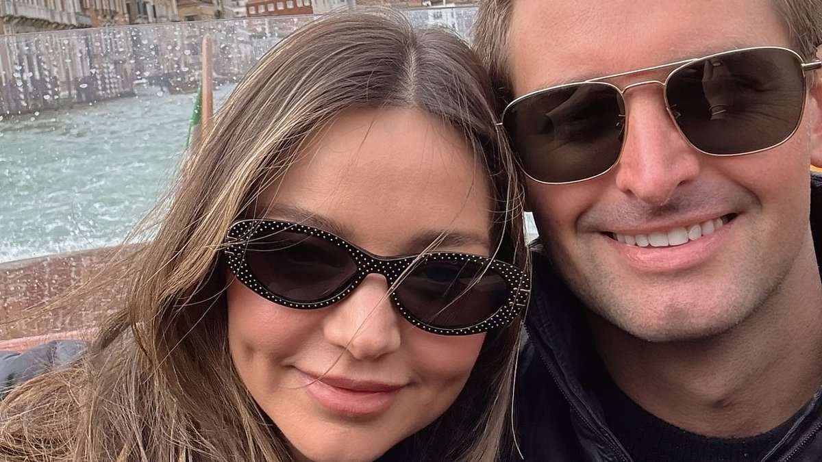 Fans spot interesting detail in photo of Miranda Kerr and her husband Evan Spiegel as they celebrate his birthday