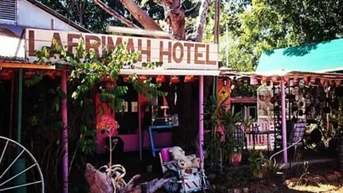 It looks like an ordinary outback pub - but it hides a chilling secret and it's now for sale