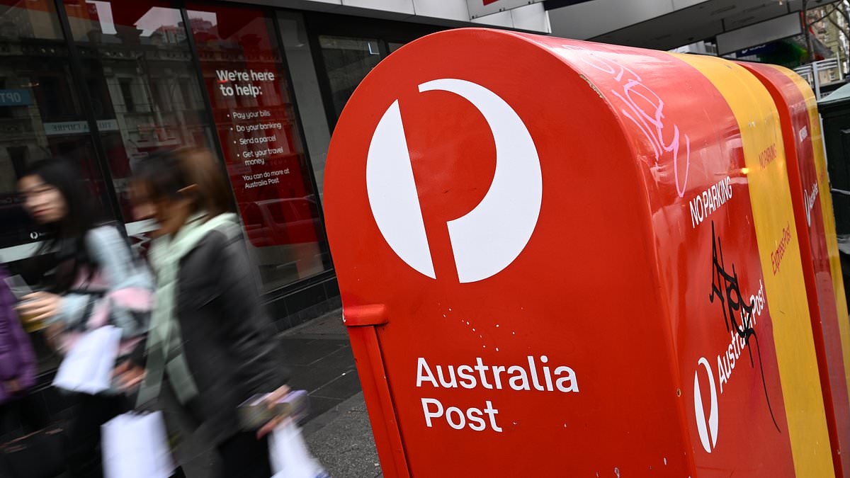 Spot the package! Aussie bloke left scratching his head after parcel was 'delivered' to a very bizarre location