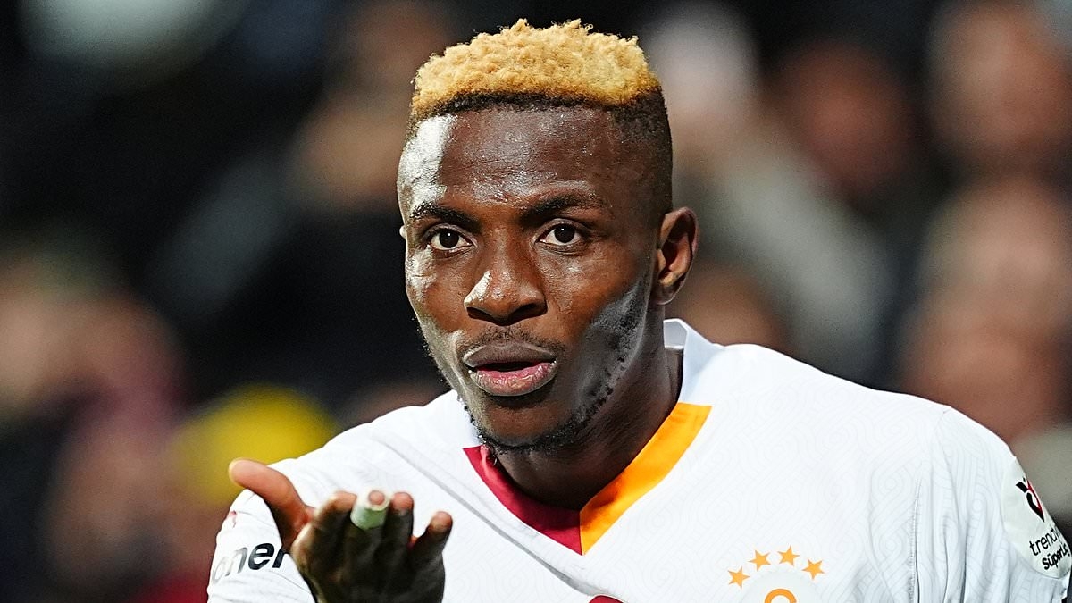 Man United and Chelsea are dealt huge transfer blow as Victor Osimhen is approached by Saudi giants