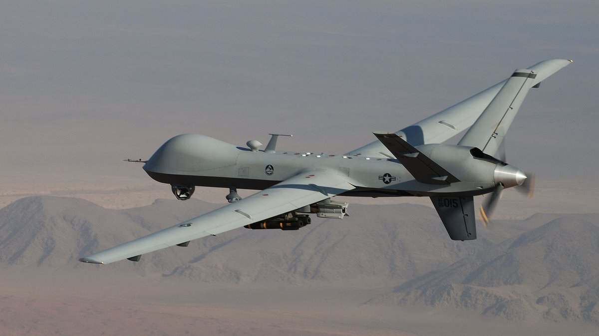 EXCLUSIVE Taliban uses former SAS base as test site to build kamikaze drone 'air force' 'capable of striking beyond country's borders'