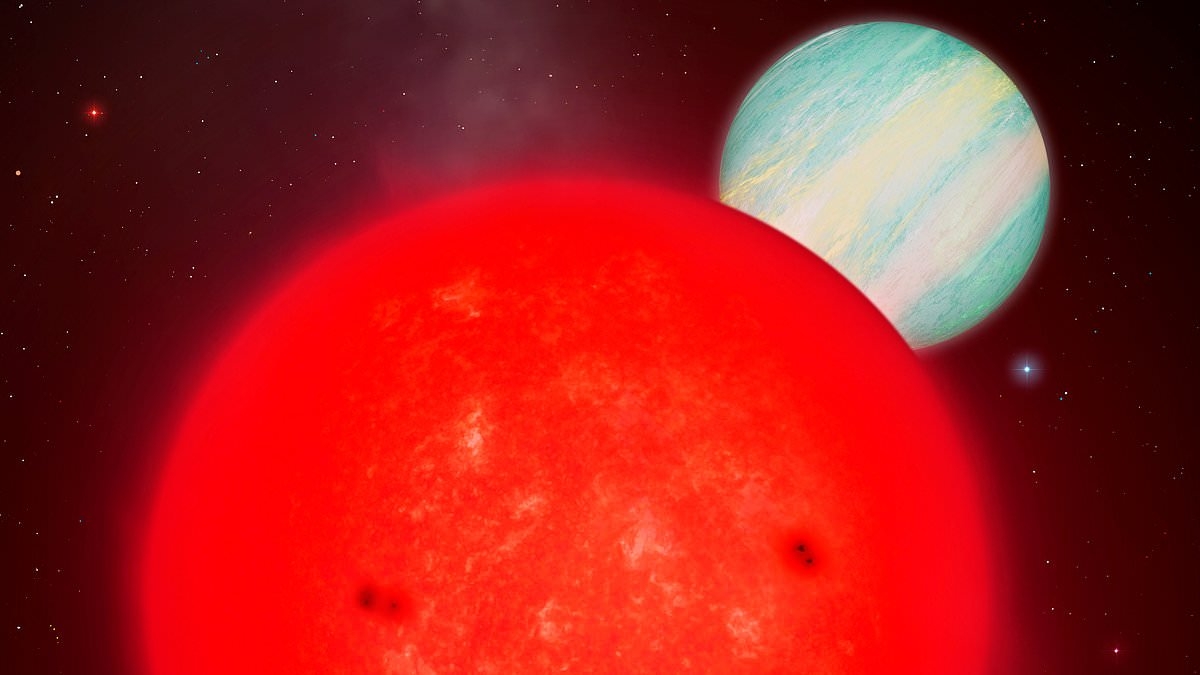 Scientists are BAFFLED after discovering a giant planet orbiting a tiny star