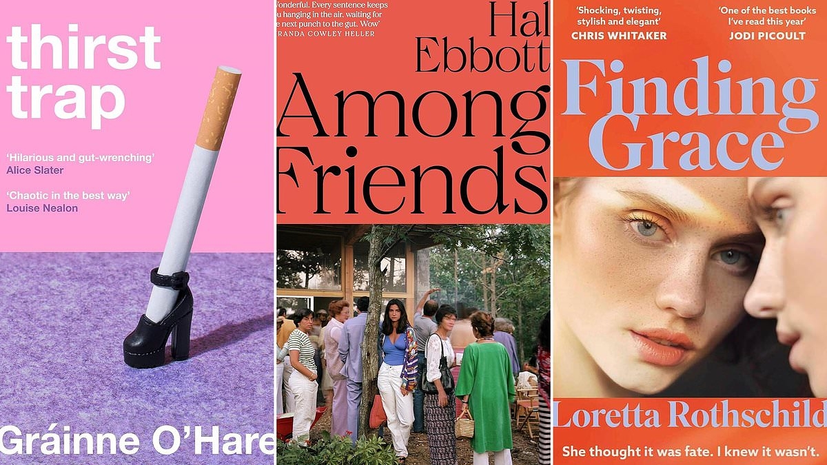 Compulsive Contemporaries to read now: Thirst Trap by Grainne O'Hare, Among Friends by Hal Ebbott, Finding Grace by Loretta Rothschild