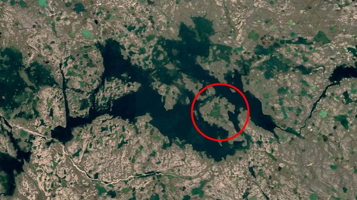People left with a 'headache' after discovering bizarre island-in-a-lake-on-an-island-in-a-lake-on-an-island - as one vents 'my brain cells hurt'