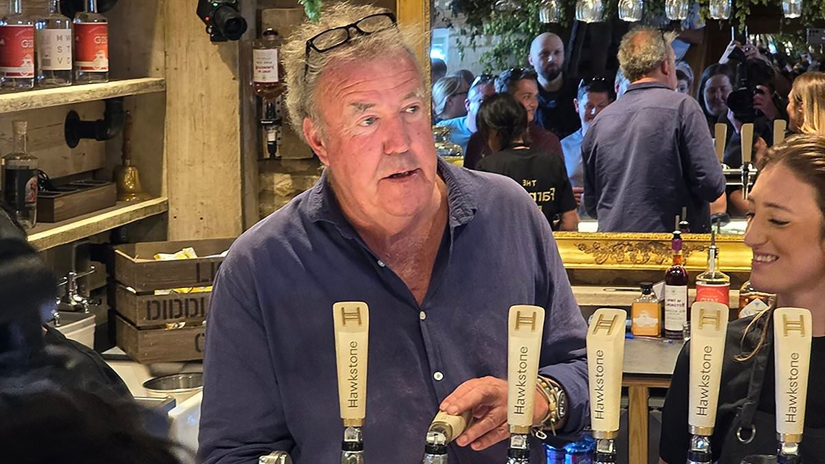 Jeremy Clarkson bans customer from his pub for complaining about the high prices thanks to his British-only menu