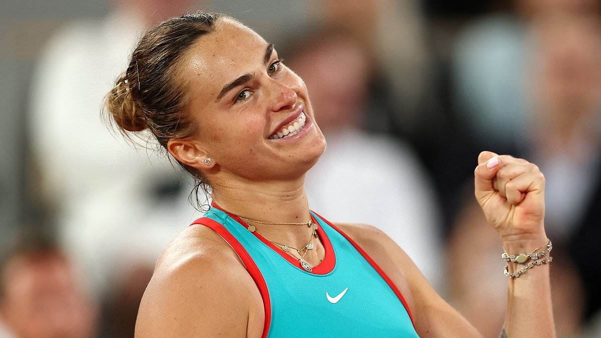 BREAKING NEWS Aryna Sabalenka dethrones French Open queen Iga Swiatek in thrilling semi-final - as world No1 eyes fourth Grand Slam title