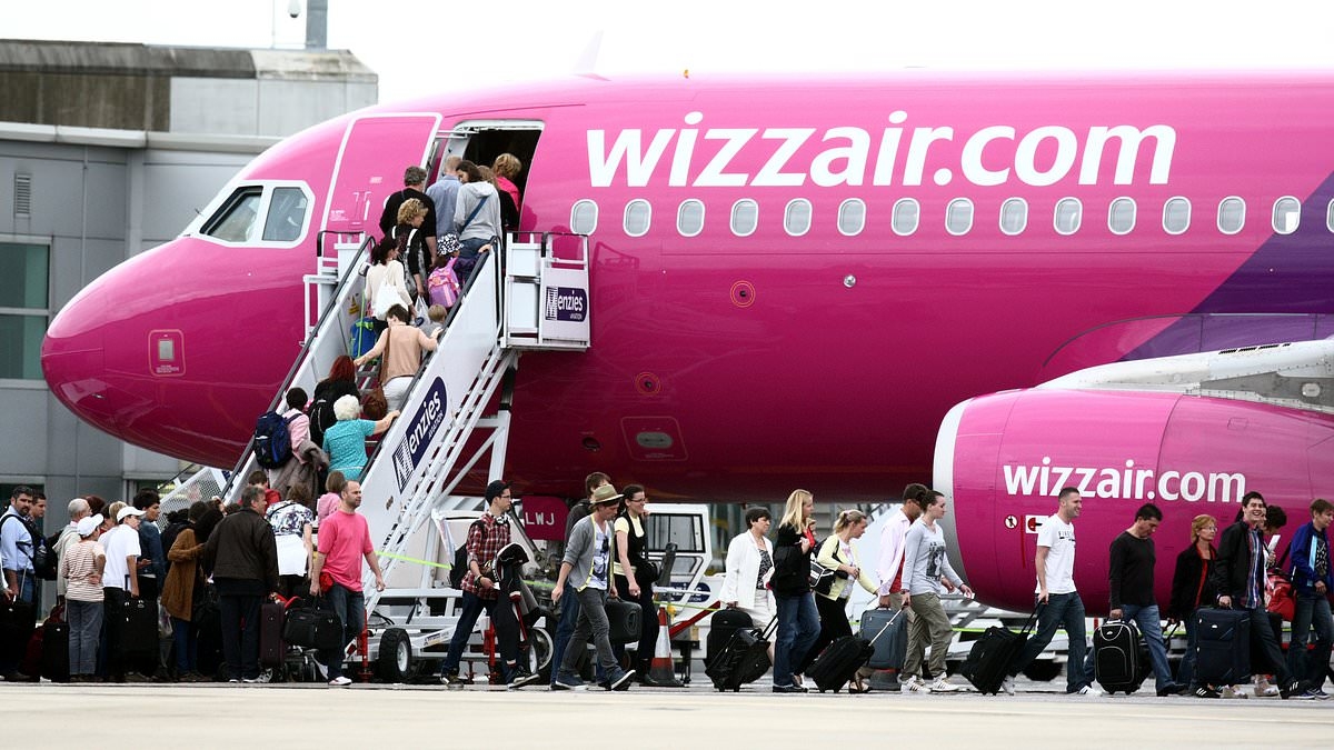 Wizz Air plunges as engine trouble grounds a fifth of the budget airline's planes
