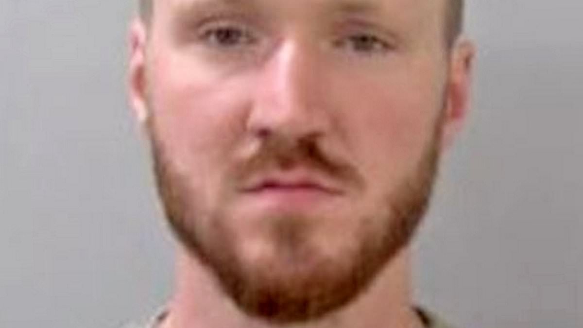 Moment 'evil' rapist soldier is caught hiding in toilet after assaulting woman twice in brutal street attack