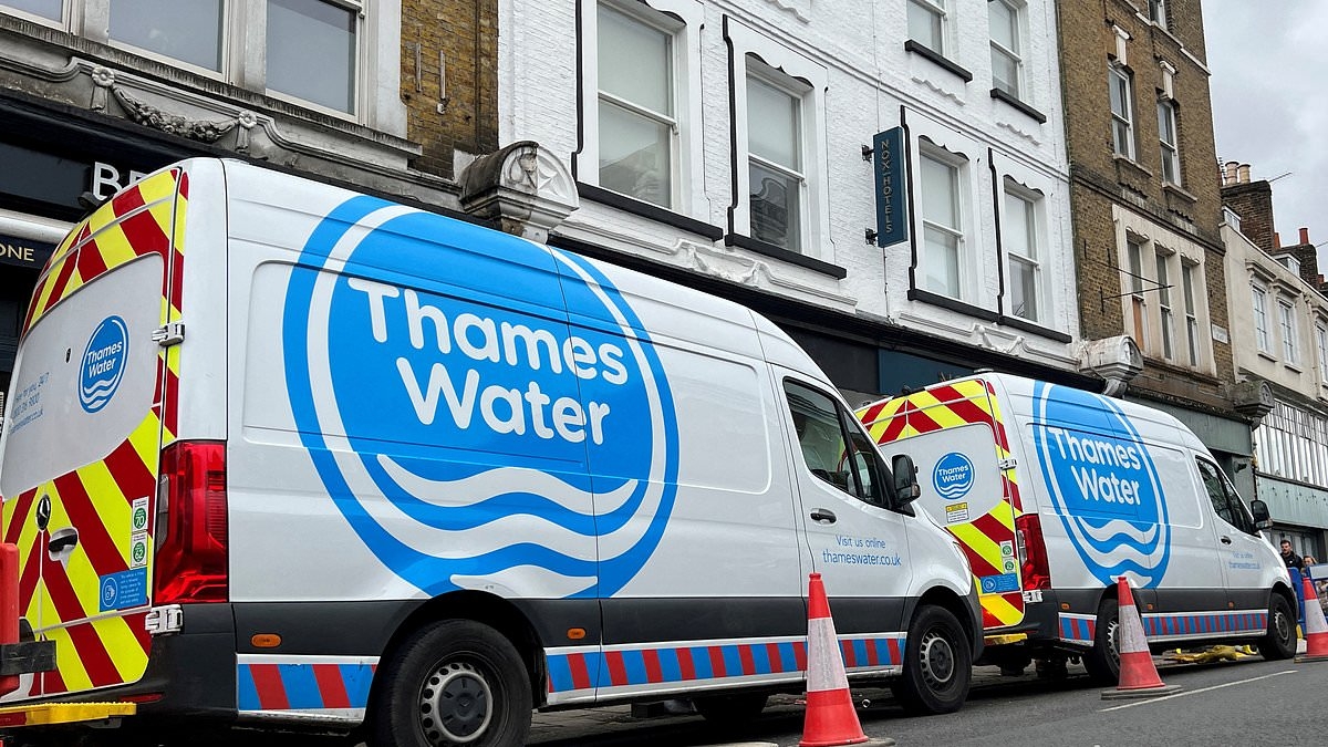 TOM UTLEY: Mrs U has a self-imposed hosepipe ban. But I don't know why she bothers when Thames Water wastes more than half a BILLION litres every day