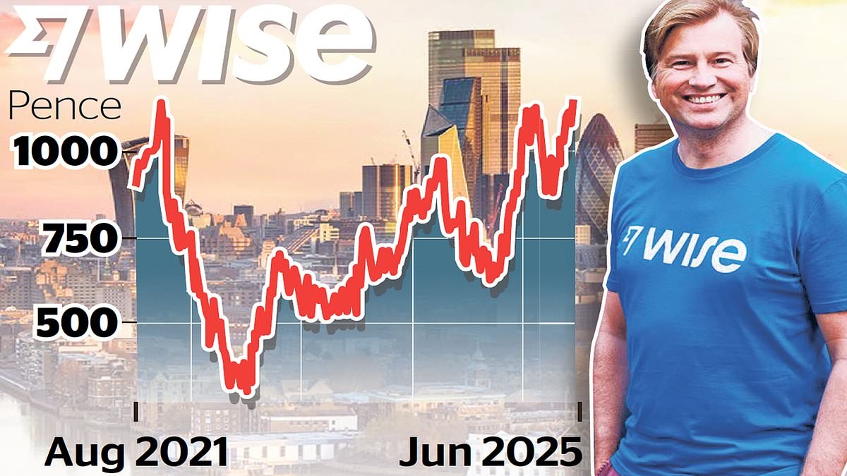 'Hammer blow' to the City as UK fintech firm Wise announces it is to switch its primary listing to New York