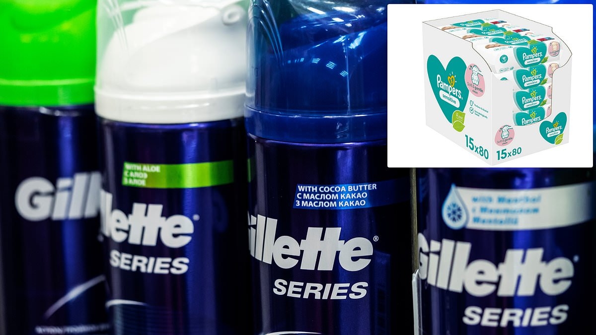 US giant behind Gillette and Pampers nappies plans to cut up to 7,000 jobs in two years