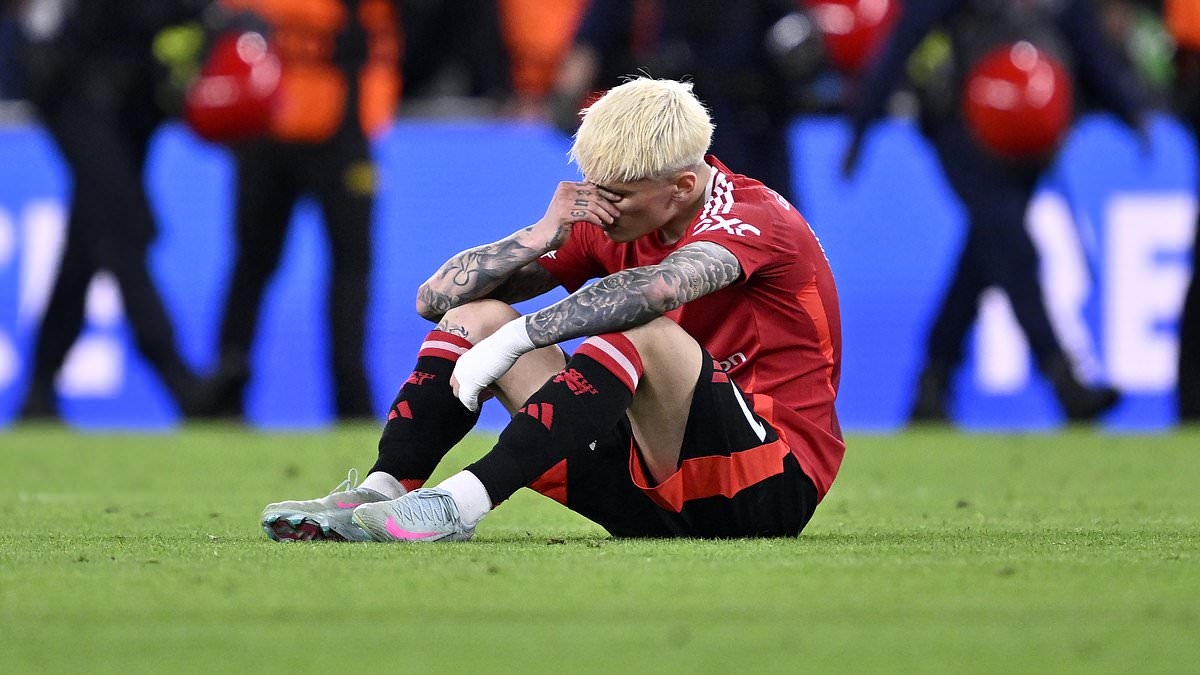 Ex-Man United star rips into Alejandro Garnacho and blasts his 'sulking' after the Europa League final - with the star on course to leave Old Trafford following spat with Ruben Amorim
