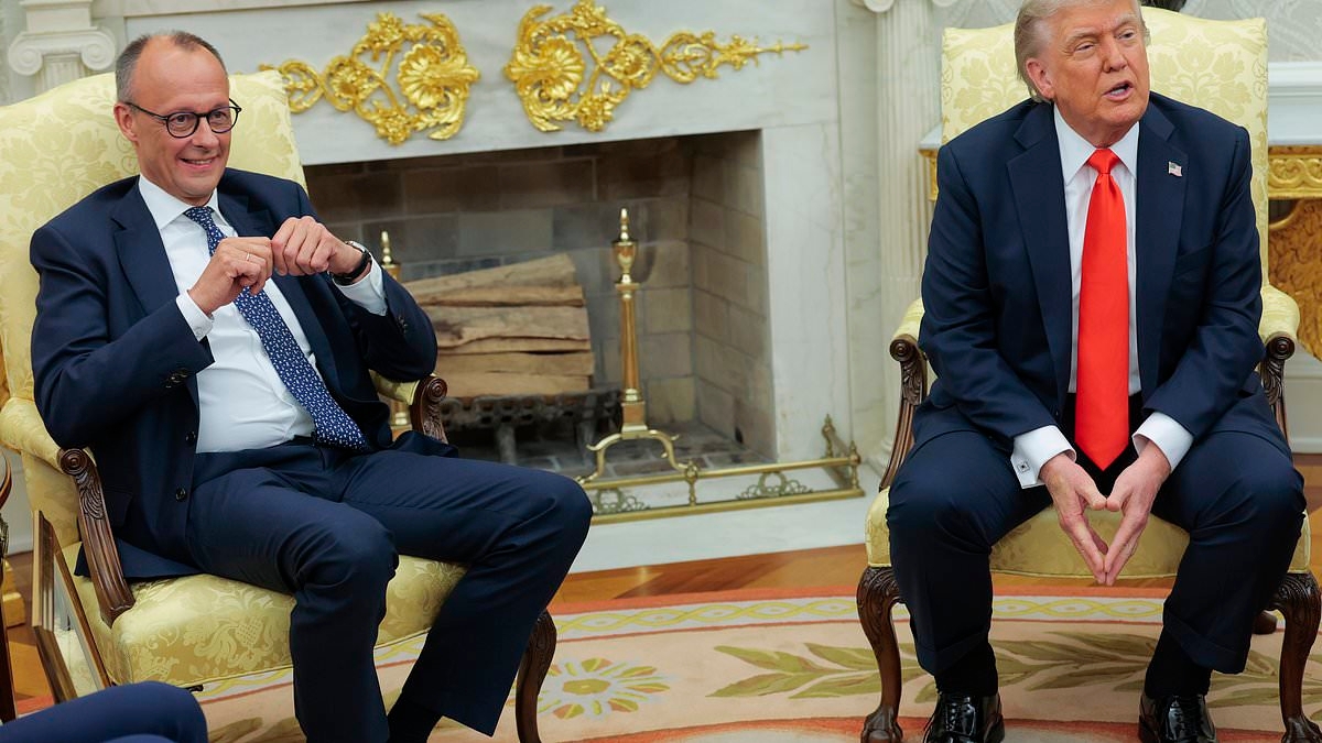 President Trump makes WWII gaffe as he insults German chancellor by saying Nazi defeat was ‘not great'