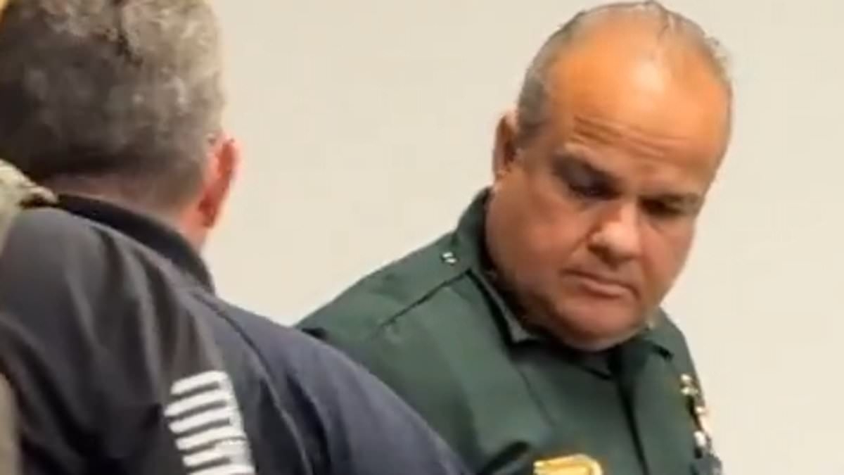 Florida sheriff is hauled away in cuffs as his scandalous crimes are exposed