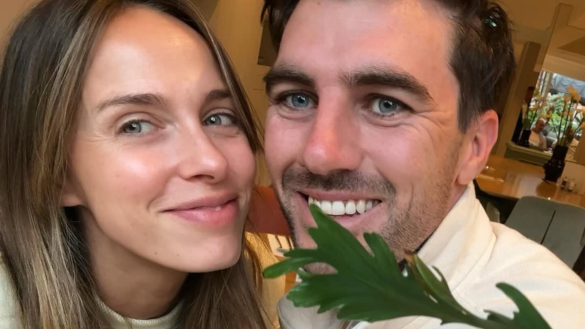 Pat Cummins' wife Becky takes a simple airport photo - and it speaks volumes about how different their lives are to the average Aussie's