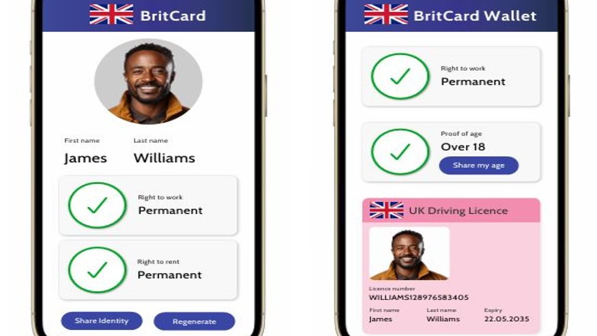 Show us your BritCard: Minister confirms Government looking at introducing ID app in illegal immigration crackdown