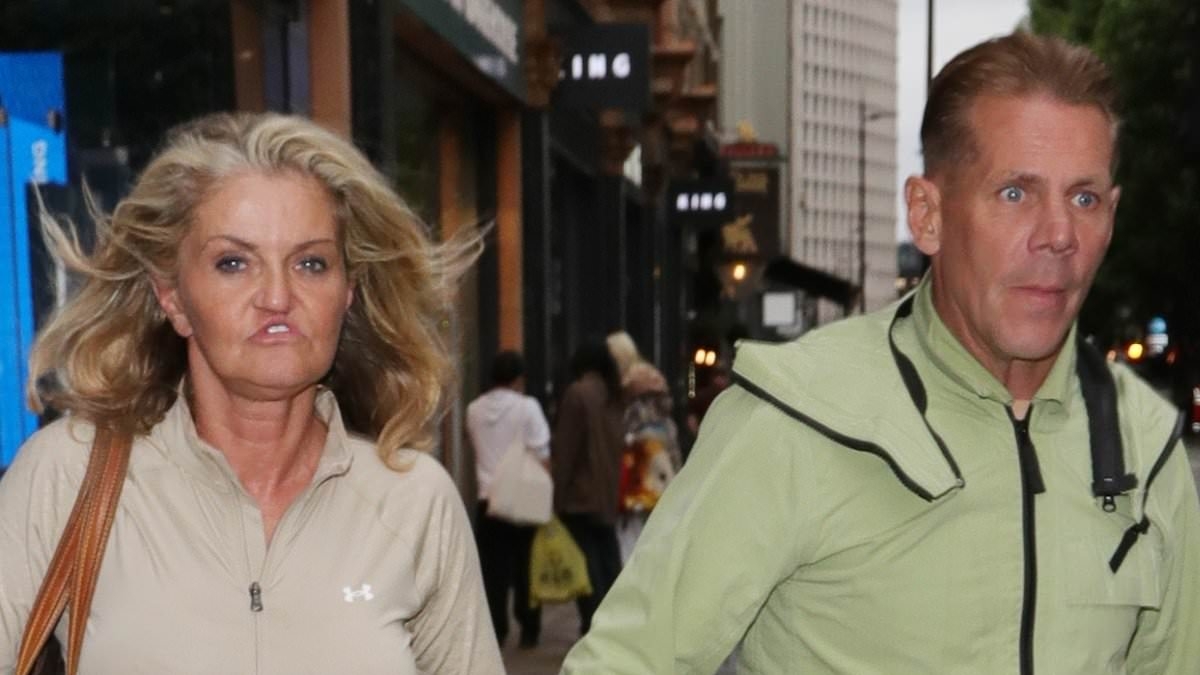 Danniella Westbrook looks loved-up as she steps out holding hands with new boyfriend Charlie Symonds