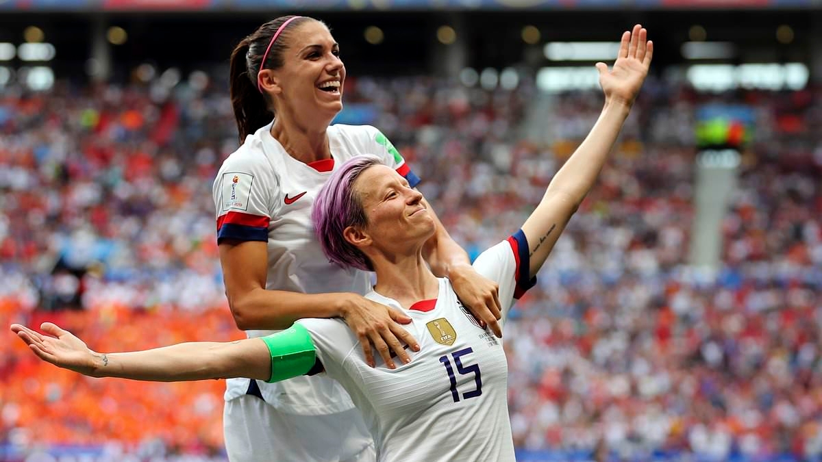 Megan Rapinoe opens up on life with 'super gay' USA team that trolled Donald Trump in 2019