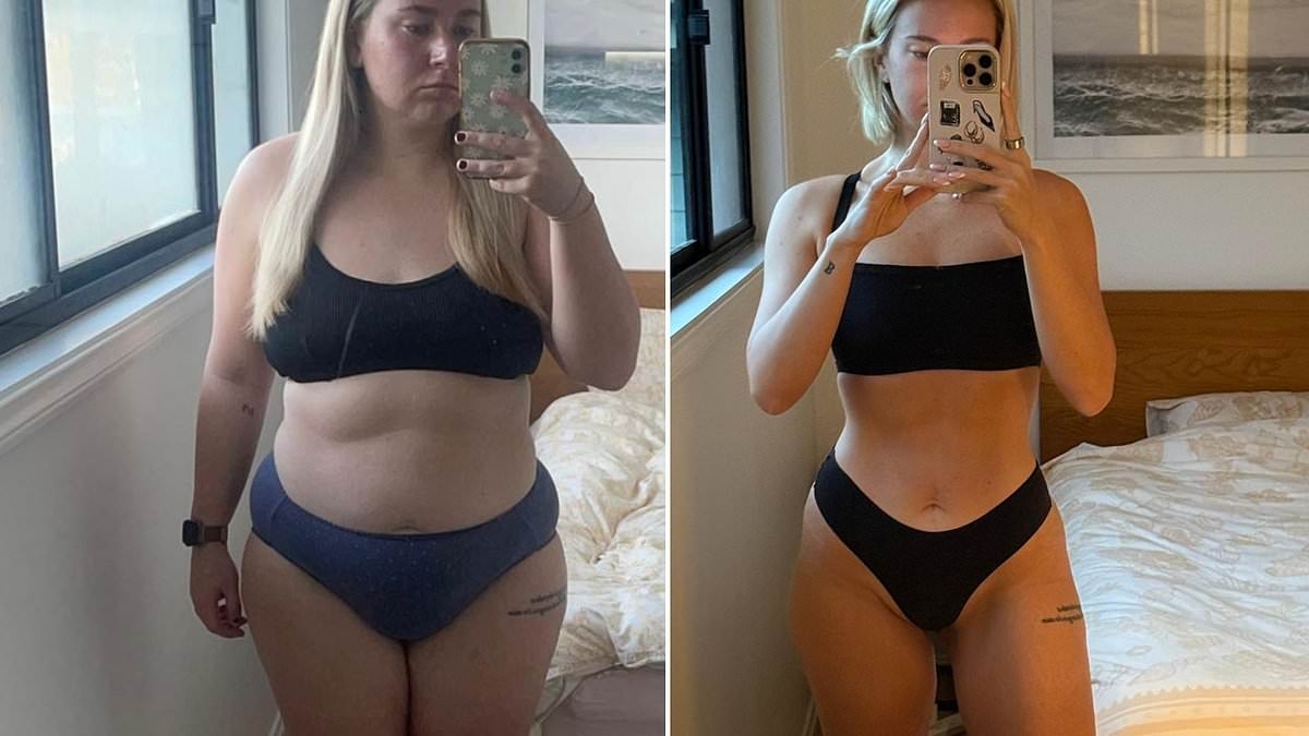 How Aussie woman lost 18kg by training LESS and eating MORE: 'My life changed'