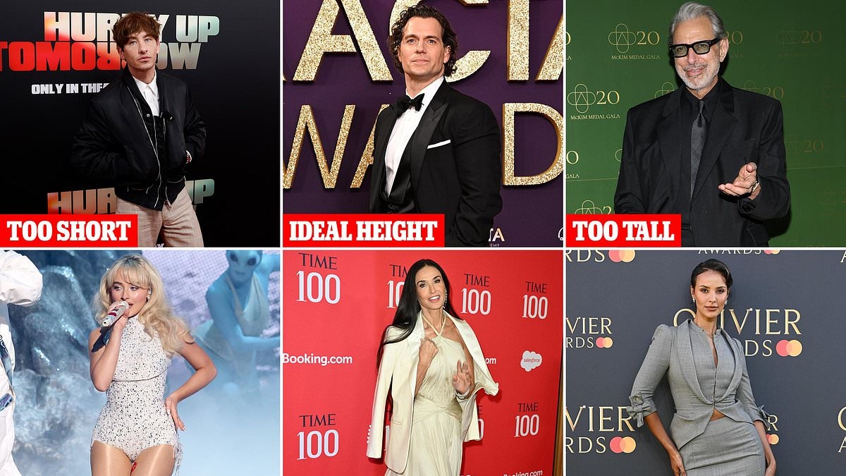 Revealed: The most attractive HEIGHTS for men and women, according to science - so, how do you stack up?