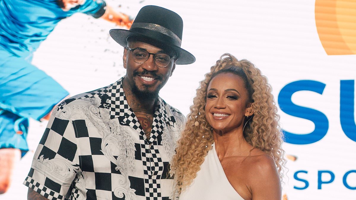 Kate Scott stuns alongside her boxing trainer husband at awards ceremony... while glamorous Albanian Champions League presenter Eva Murati also turns heads