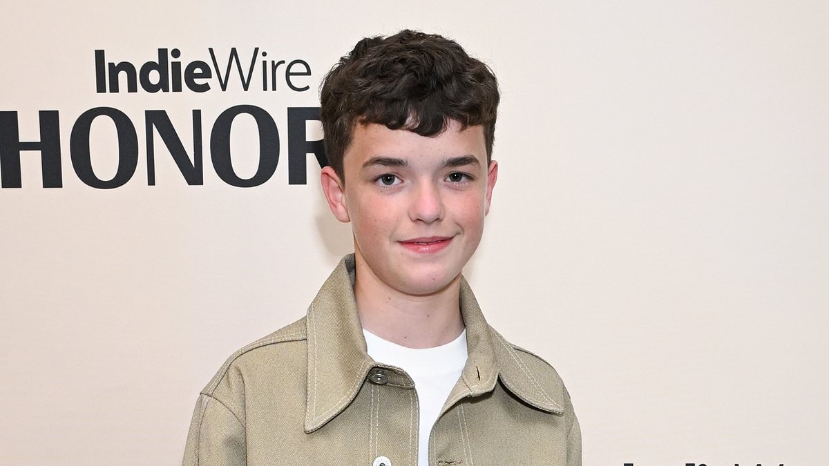 Adolescence star Owen Cooper collects IndieWire Honor's Breakthrough Award in LA as he's tipped for Emmys success