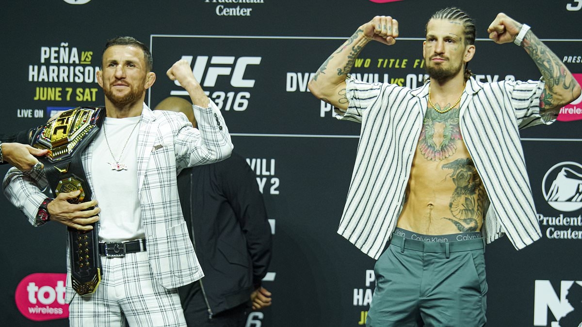Merab Dvalishvili vs Sean O'Malley - UFC 316 LIVE: Start time, undercard, scorecards and round-by-round updates as Suga looks to dethrone champion in rematch