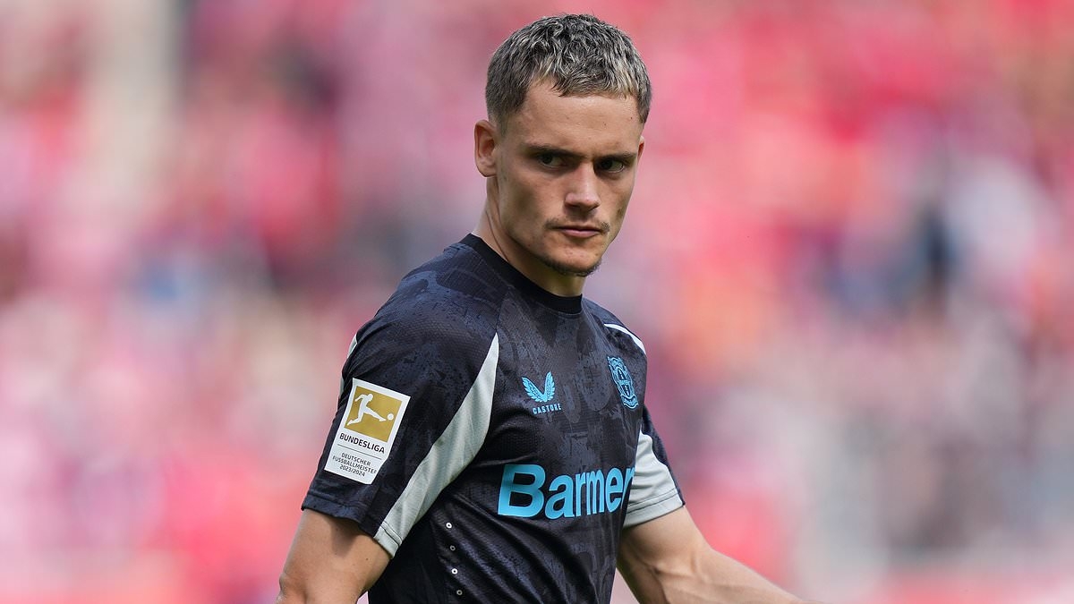 Liverpool's summer pursuit of Florian Wirtz takes another twist with Bayer Leverkusen 'embroiled in a million-dollar dispute' - as Reds look to sign playmaker despite £110m bid rejected