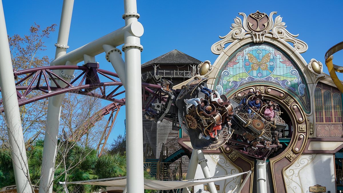One of the world's best rollercoasters is just a short train ride from the UK