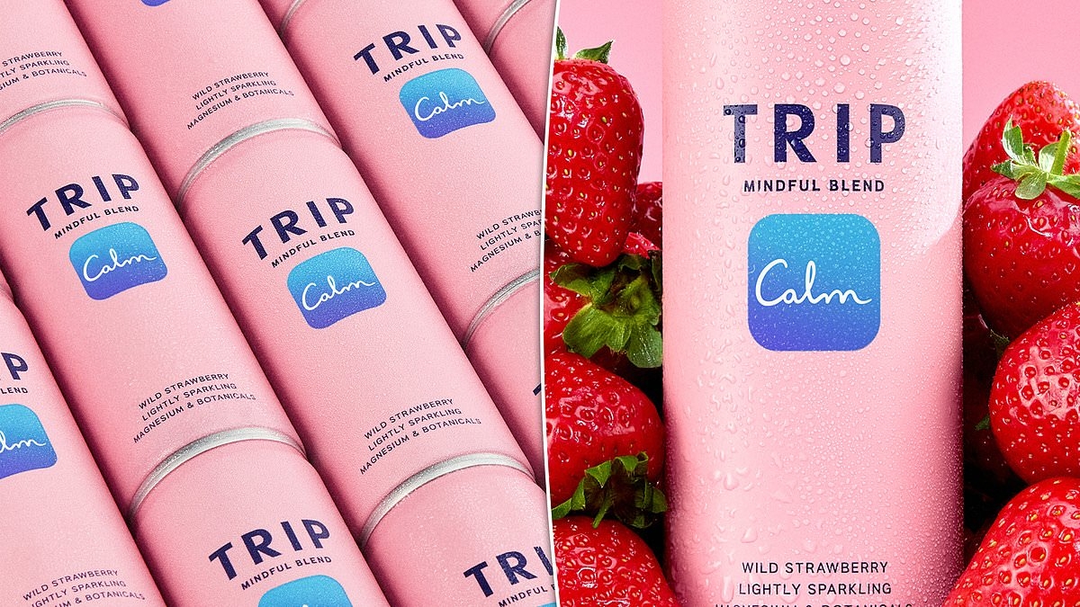 Wellness in a can? TRIP's new Wild Strawberry drink comes with a FREE Calm subscription - here's how