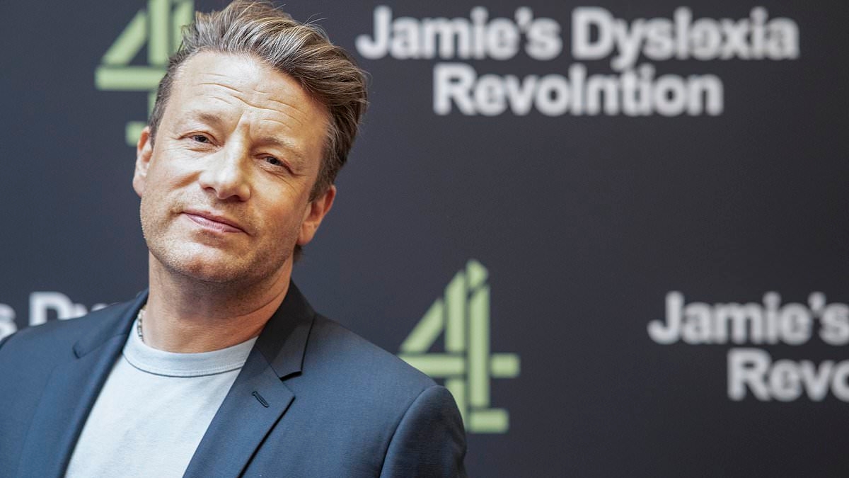 Jamie Oliver reveals how cooking saved him from prison and calls for urgent Dyslexia screening and teacher training reform