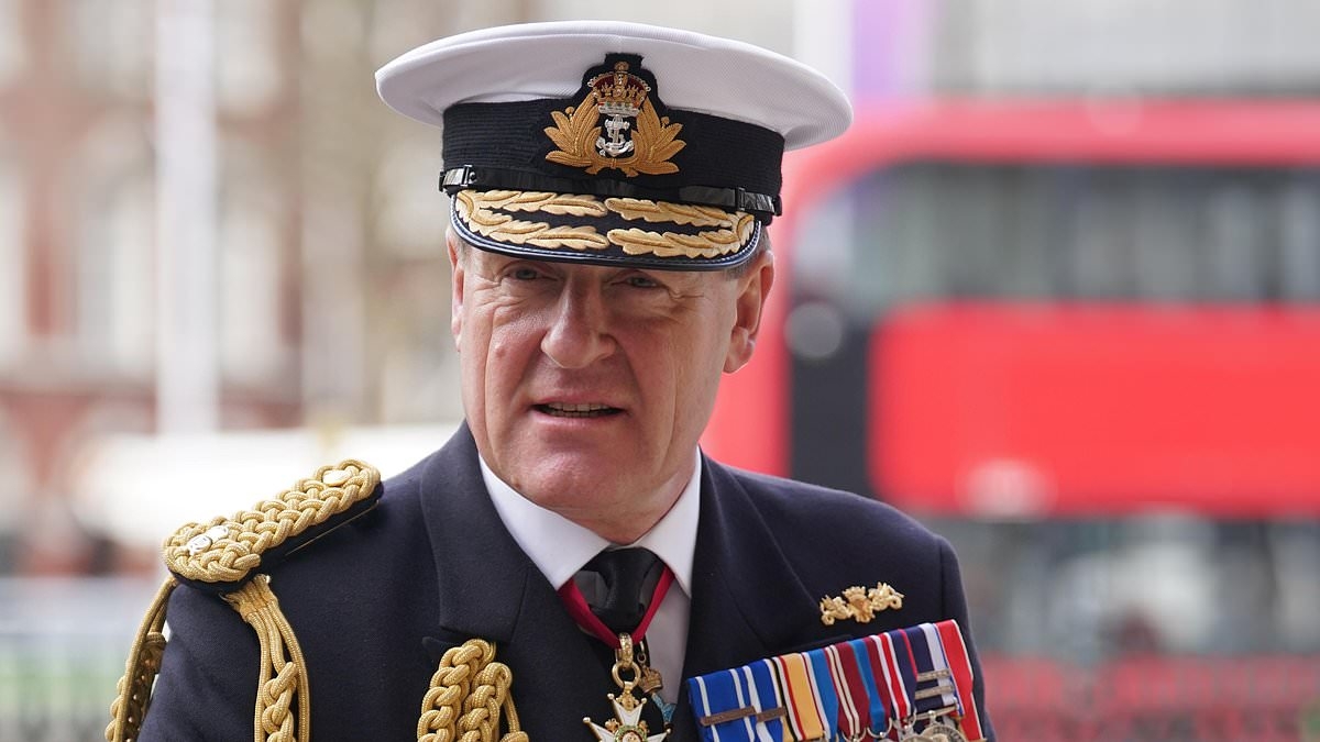 Revealed: 'Love cheat' Navy chief Sir Ben Key's affair with junior female officer was 'exposed after her husband reported them to the MoD'