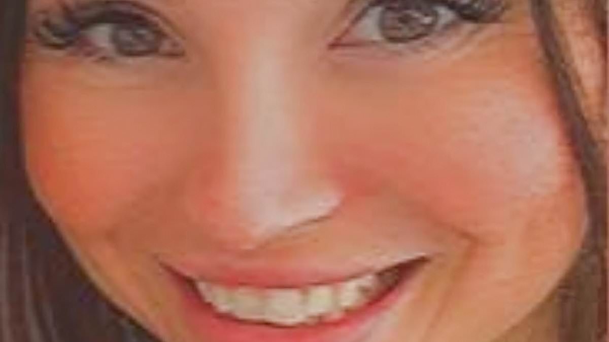 Two men are arrested on suspicion of murder after 32-year-old woman's body is found - as police say they are hunting for a gold suitcase