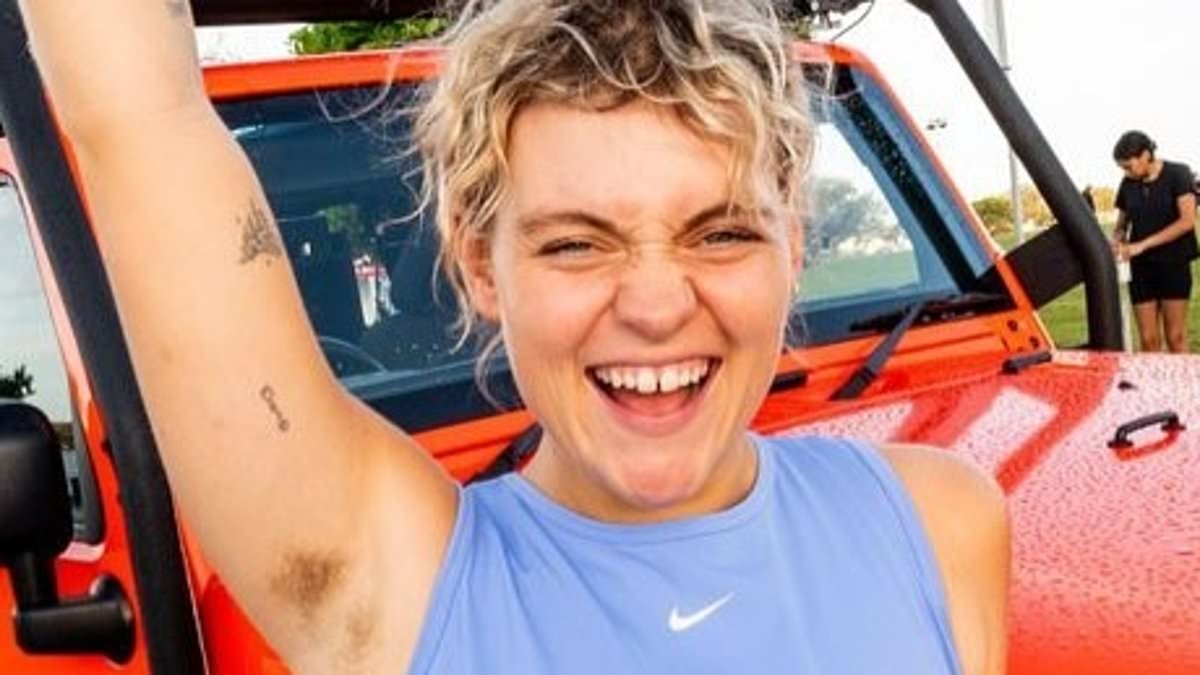 JoJo Siwa's ex Kath Ebbs gets very close with Apple Cider Vinegar actress Aisha Dee as they enjoy a night out in LA - and star together in steamy new G Flip music video
