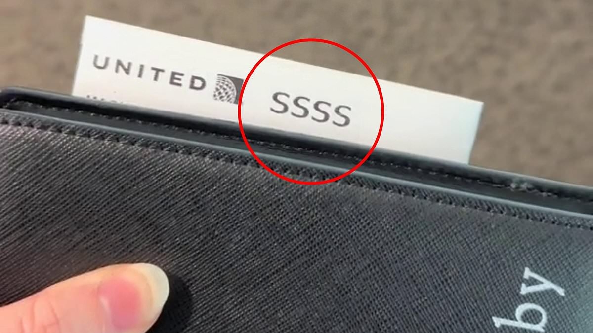 The secret code on a boarding pass you NEVER want to see while travelling to the United States