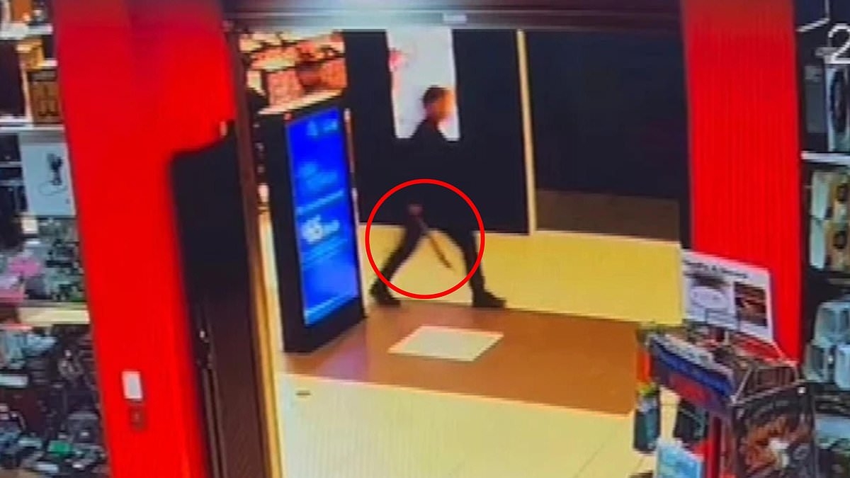 Kids allegedly spotted carrying lethal weapons at a busy shopping centre just days after they were banned
