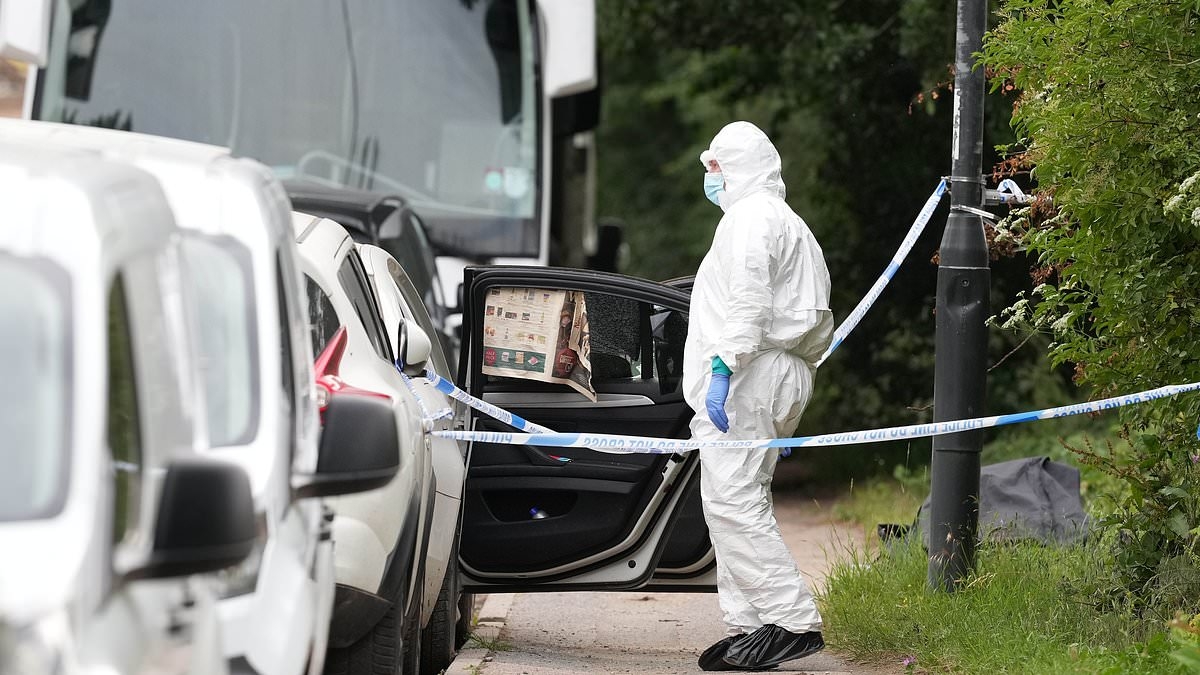 Council workers stick notice on car 'abandoned' near Gatwick airport saying it must be moved - without realising a dead body is inside