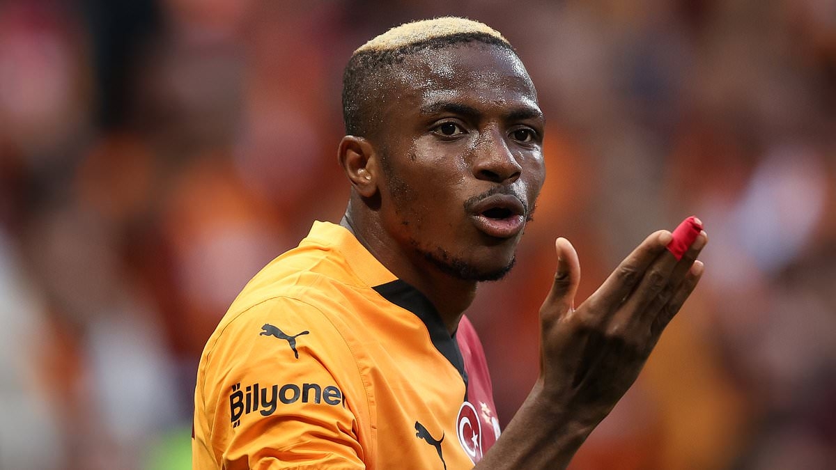 Man United set to miss out on Victor Osimhen as in-demand striker 'accepts mammoth contract offer from Saudi giants'