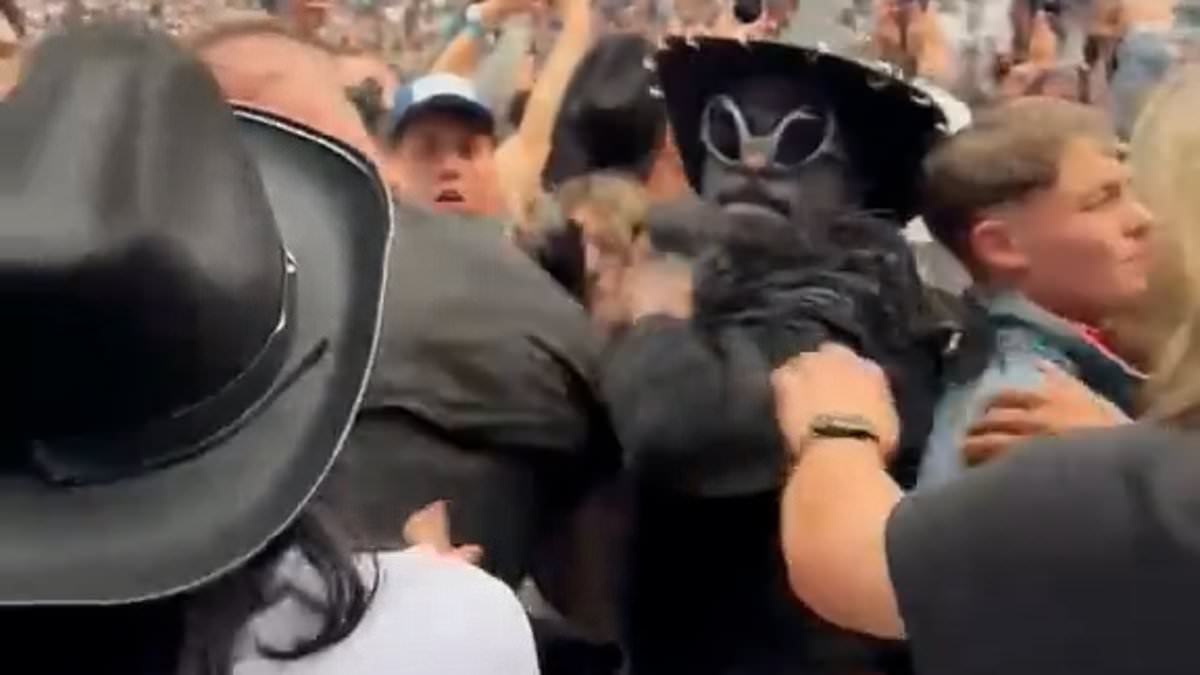 Beyoncé fans brawl as fight breaks out at star's Cowboy Carter concert at London's Tottenham Hotspur Stadium