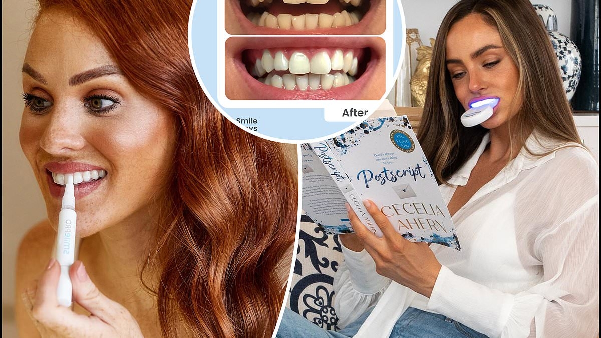 Brighten your smile with 50% off the advanced teeth whitening system that works in 10 MINUTES: 'I noticed instant results on the first use!'