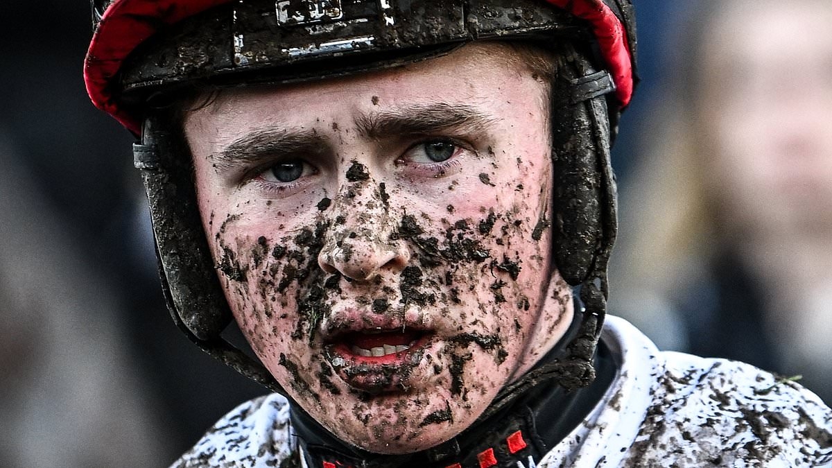Jockey rushed to hospital and racing delayed after 'nasty' parade ring incident at Punchestown