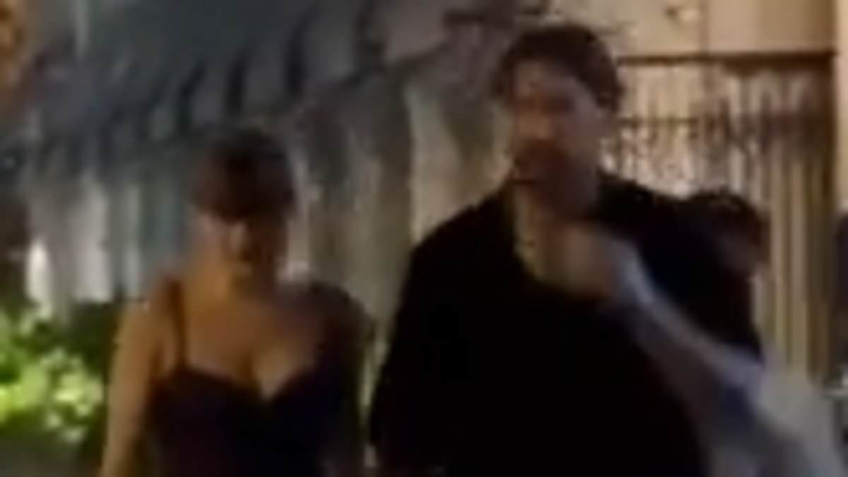 I sat next to Taylor Swift and Travis Kelce on their glitzy date night... what I saw left me shaking