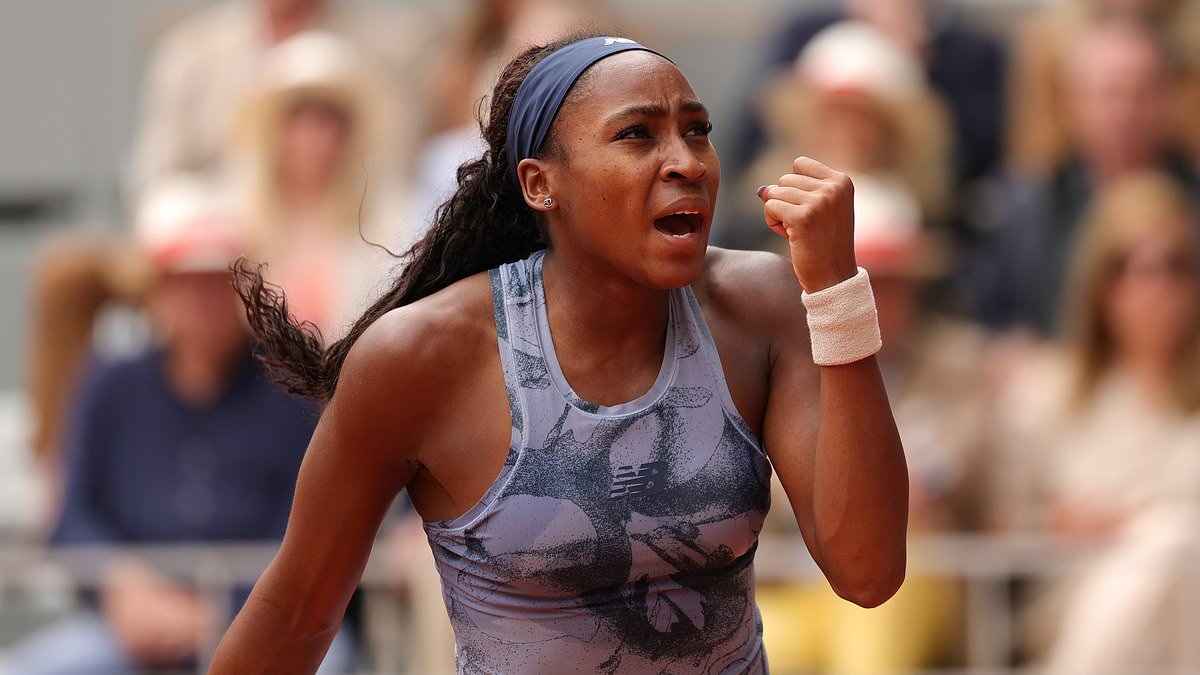 BREAKING NEWS Coco Gauff triumphs over Aryna Sabalenka to win the French Open and secure the second Grand Slam title of her career aged just 21